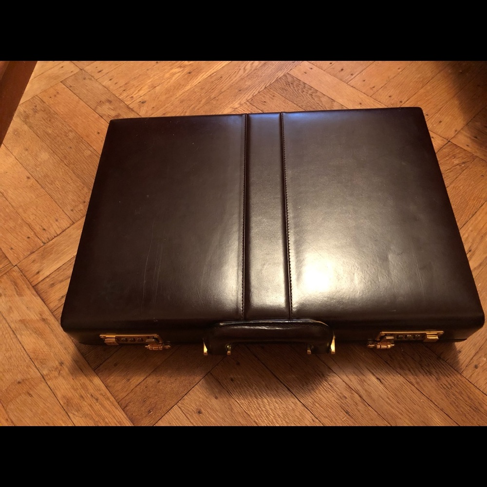 Brown Leather Briefcase